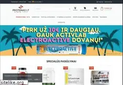 Sites similar to proteinas.lt