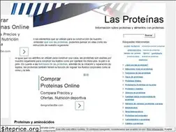 Sites similar to proteinas.org.es