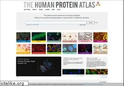 Sites similar to proteinatlas.org