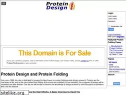 Sites similar to proteindesign.com