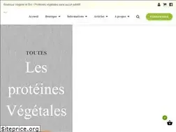 Sites similar to proteines-vegetales.fr