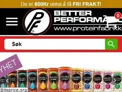 Sites similar to proteinfabrikken.no