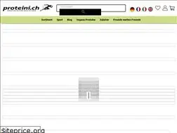 Sites similar to proteini.ch