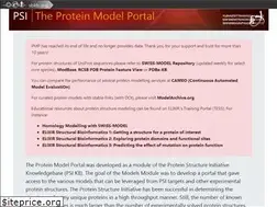 Sites similar to proteinmodelportal.org