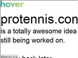 Sites similar to protennis.com