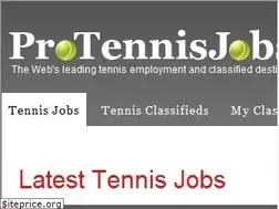Sites similar to protennisjobs.com