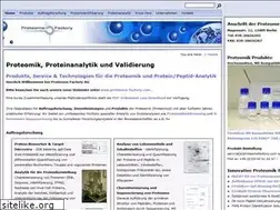 Sites similar to proteomefactory.de