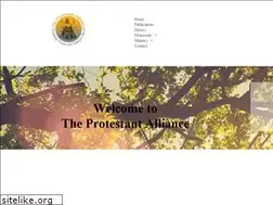Sites similar to protestant-alliance.org