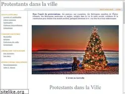 Sites similar to protestantsdanslaville.org