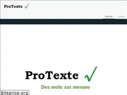 Sites similar to protexte.fr
