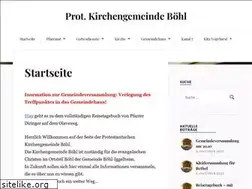 Sites similar to protkirchengemeindeboehl.de