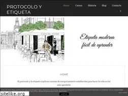 Sites similar to protocoloyetiqueta.es