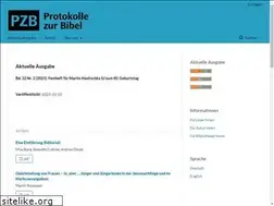 Sites similar to protokollezurbibel.at