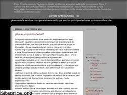 Sites similar to prototipostextuales.blogspot.com