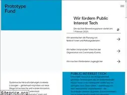 Sites similar to prototypefund.de