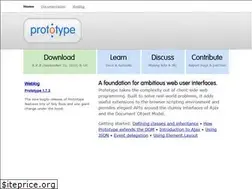Sites similar to prototypejs.org