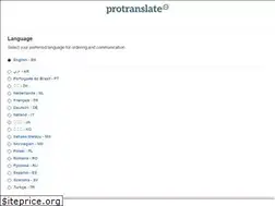 Sites similar to protranslate.net