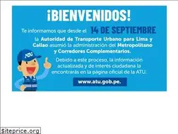 Sites similar to protransporte.gob.pe