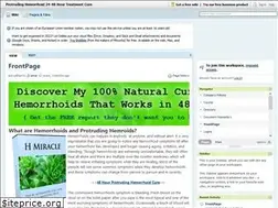 Sites similar to protrudinghemorrhoid.pbworks.com