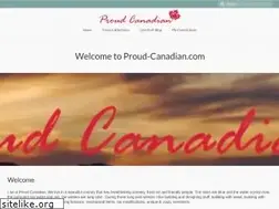 Sites similar to proud-canadian.com