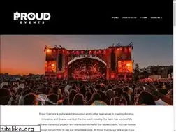 Sites similar to proudevents.co.uk