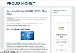 Sites similar to proudmoney.com