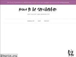 Sites similar to proudtobesensibelchen.de