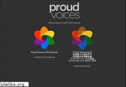 Sites similar to proudvoices.org