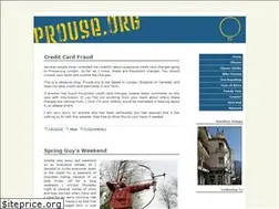 Sites similar to prouse.org