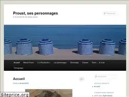 Sites similar to proust-personnages.fr