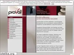 Sites similar to proval-services.net
