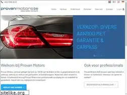 Sites similar to provanmotors.be