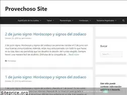 Sites similar to provechososite.com