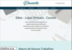 Sites similar to provecto.com.br