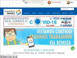 Sites similar to proveedoratermica.com