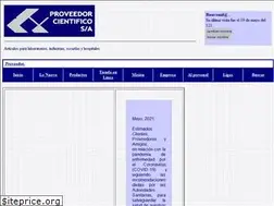 Sites similar to proveedorcientifico.com.mx