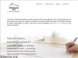 Sites similar to proveitmath.org