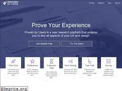 Sites similar to provenbyusers.com