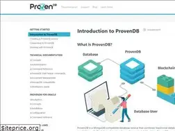 Sites similar to provendb.readme.io