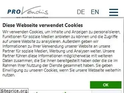 Sites similar to provendis.info