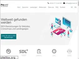 Sites similar to proverb.de