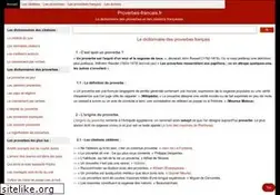Sites similar to proverbes-francais.fr