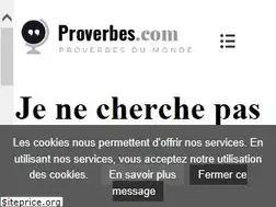 Sites similar to proverbes.com