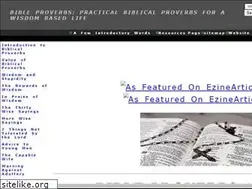 Sites similar to proverbs123.50webs.com