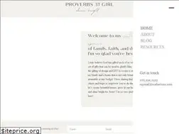 Sites similar to proverbs31girl.com