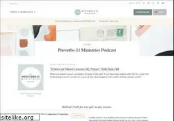 Sites similar to proverbs31radio.blogspot.com
