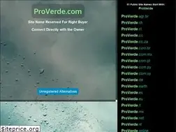 Sites similar to proverde.com