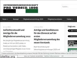 Sites similar to proverein1896.de