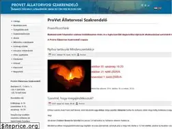 Sites similar to provet.hu