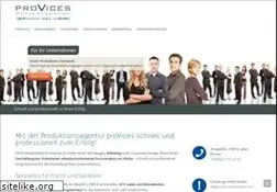 Sites similar to provices.de